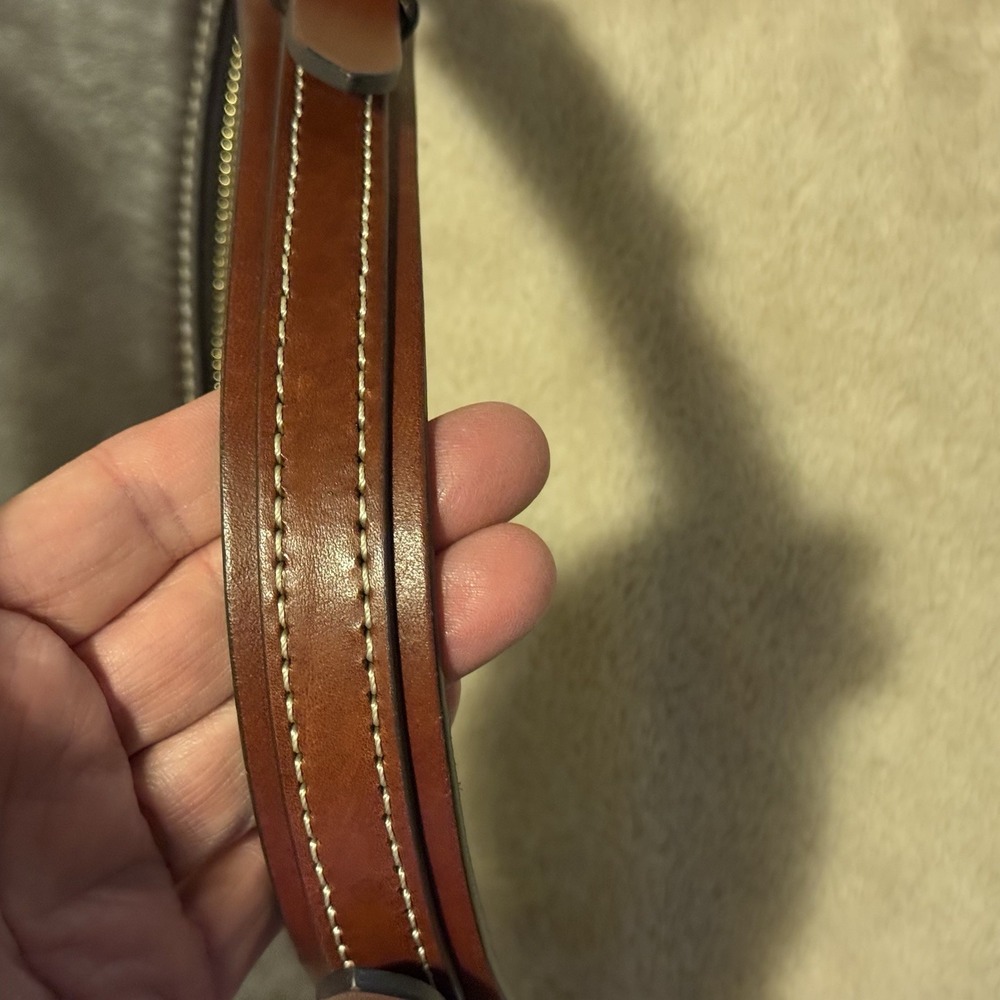 Dooney & Bourke Penrose Hobo Crossbody 22 Brown Purse Handbag - Picture 5 of 10